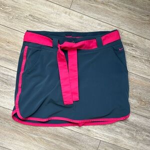 Nike Golf Dri-Fit 2-Piece Shorts Skirt Skort Size 10